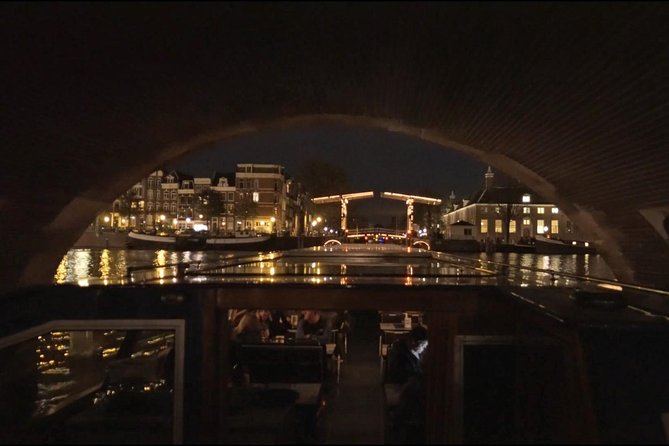 Evening Canal Cruise in Amsterdam with Wine & Cheese Option - The 90-minute Blue Boat Company route