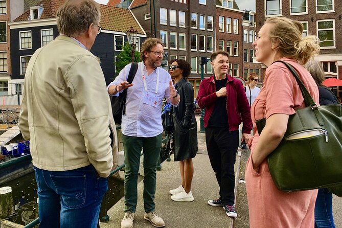Exclusive Cheese Walk & Dutch Wine Discovery - Passing the Anne Frank House and entering the Jordaan