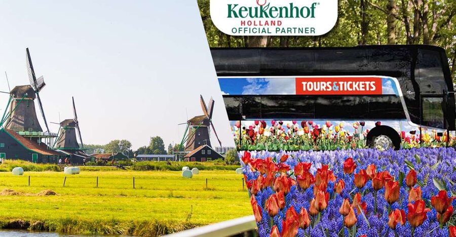 From Amsterdam: Keukenhof and Dutch Countryside Tour - The IJsselmeer crossing to Marken