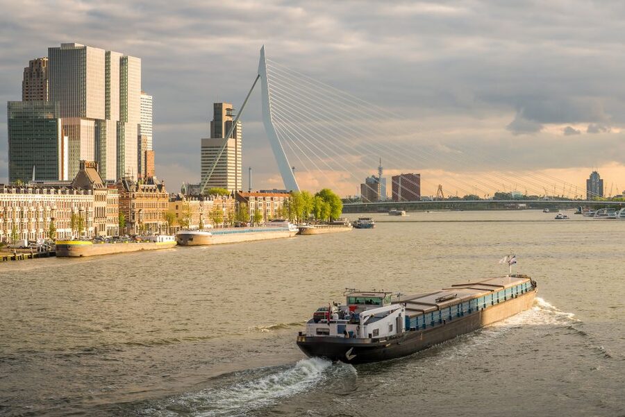 From Amsterdam: Rotterdam and The Hague Tour in Spanish - Markthal, lunch, and free time