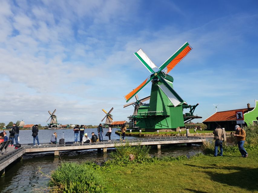 From Amsterdam: Small Group Zaanse Schans and Volendam Tour - Leaving Amsterdam in a nine-seat van