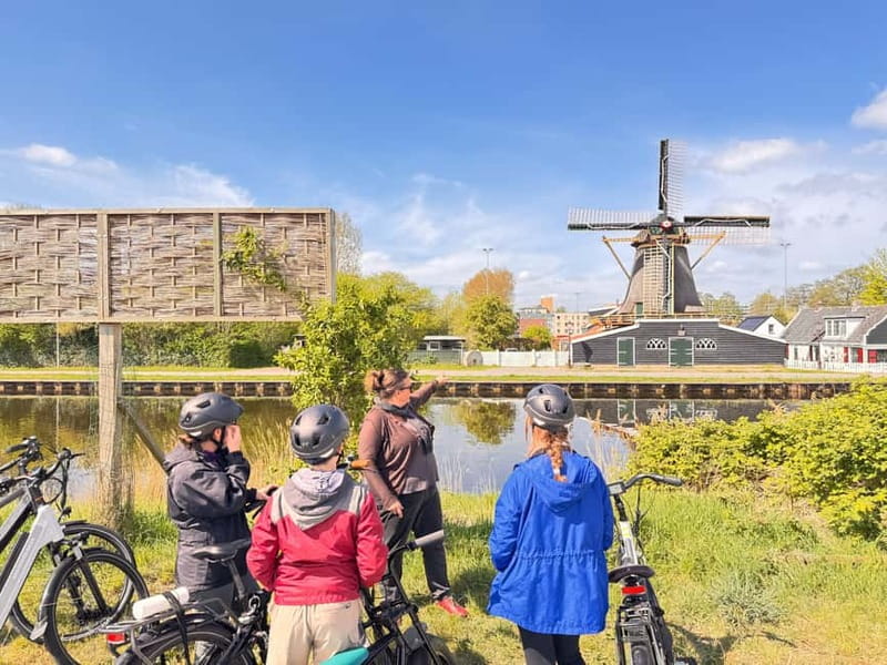 From Amsterdam: Zaanse Schans Windmills & More - E-Bike Tour - Crossing to Amsterdam-Noord and Landsmeer