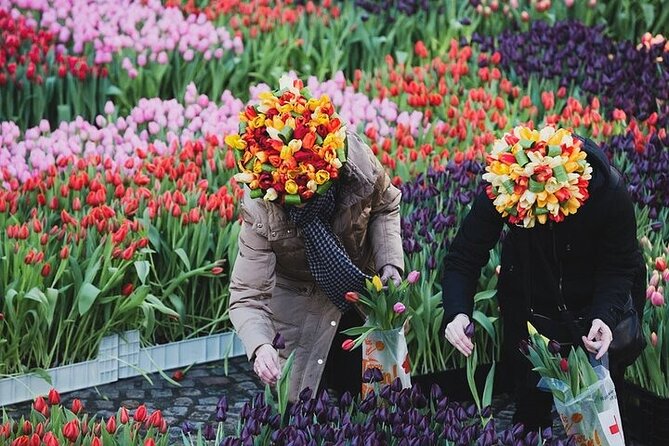 Full-Day Trip From Amsterdam to Keukenhof, Zaanse Schans + Cruise - Finishing with an Amsterdam canal cruise