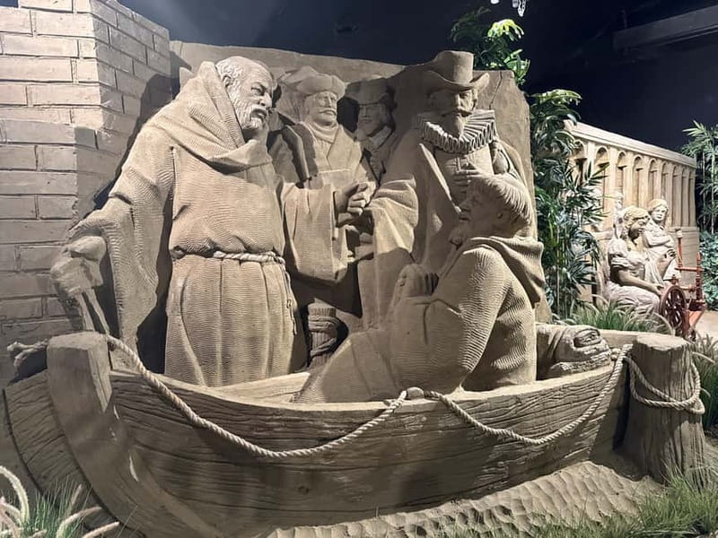 Garderen: Sandsculpture Exhibition Entry Ticket - Amsterdam’s story, shaped one grain at a time