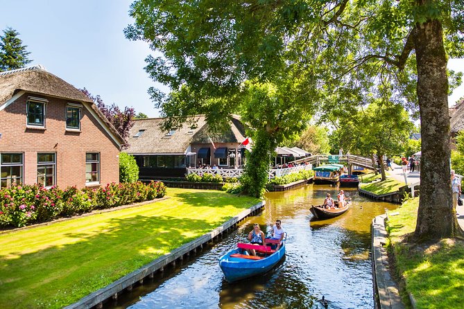 Giethoorn and Afsluitdijk Day Trip from Amsterdam with Boat Trip - What $91.73 gets you