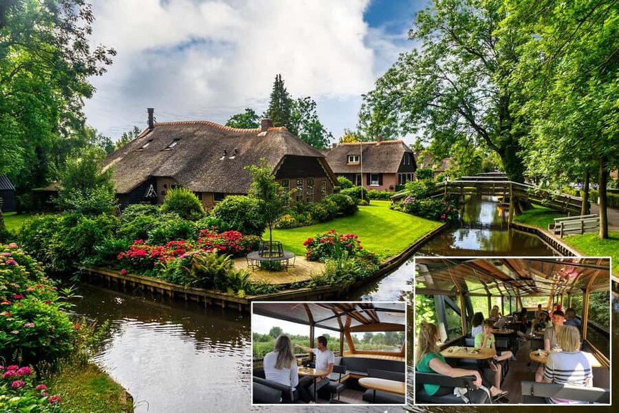 Giethoorn: Sightseeing Boat Tour - Starting at Grand Café Henri Willig