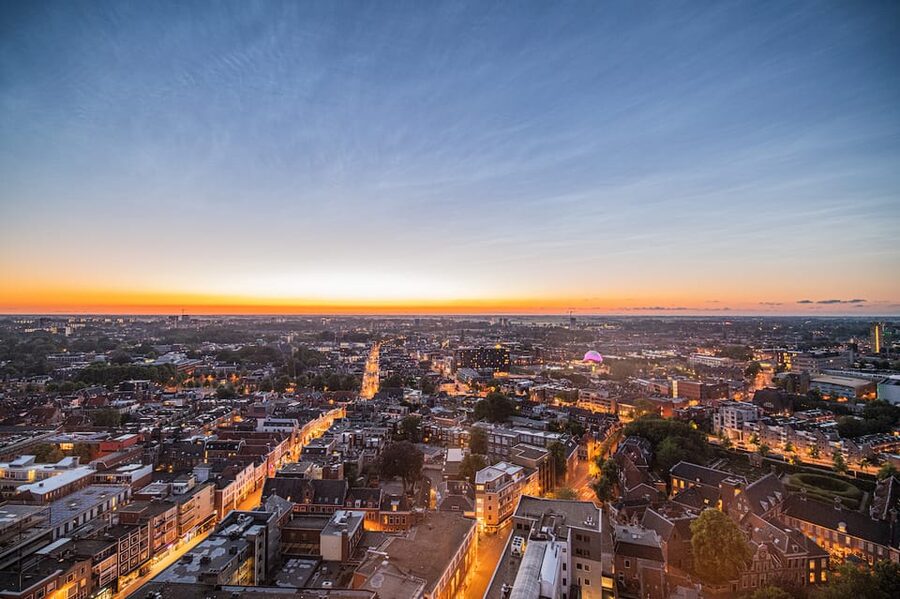 Groningen: Climb the Martinitower - The 39-metre gallery gives you an early reward