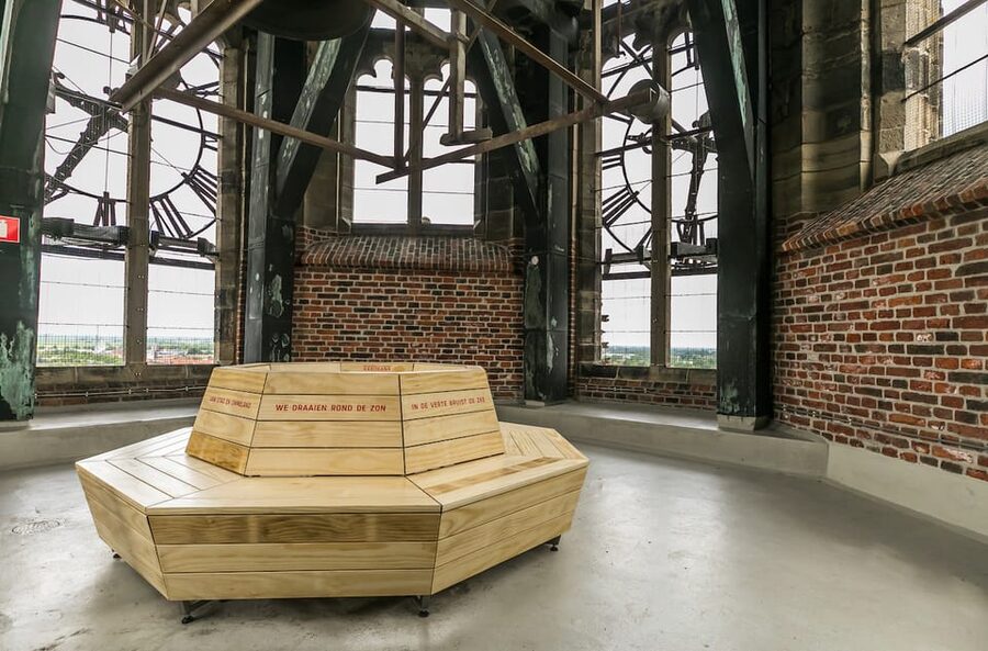 Groningen: Climb the Martinitower - The bell tower feels open after the tight passages