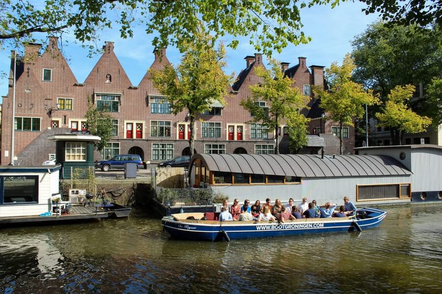 Groningen: Open Boat City Canal Cruise - Setting out from Schuitendiep 82