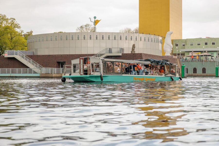 Groningen: Terrace Boat Experience with a Cozy Bar - Key points before you book