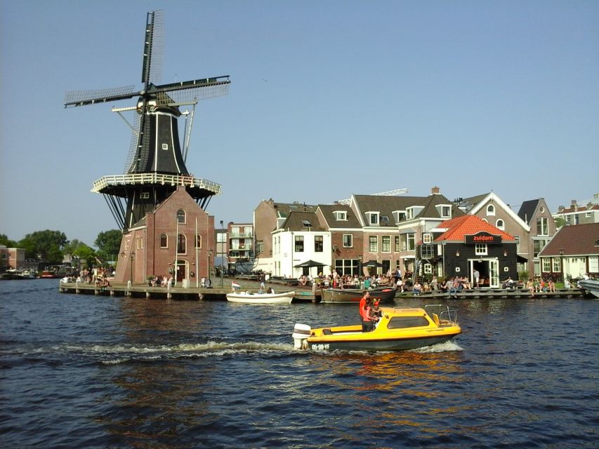 Haarlem: Windmill 'De Adriaan' Guided Tour - The gallery view over the Spaarne