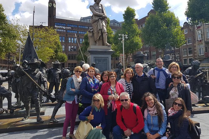 Historical tour of Amsterdam with Italian guide - Leidseplein, the Hard Rock Cafe, and a change of pace