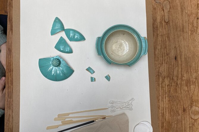 Kintsugi Workshop "The art of Imperfection" - A quiet start with Annelies