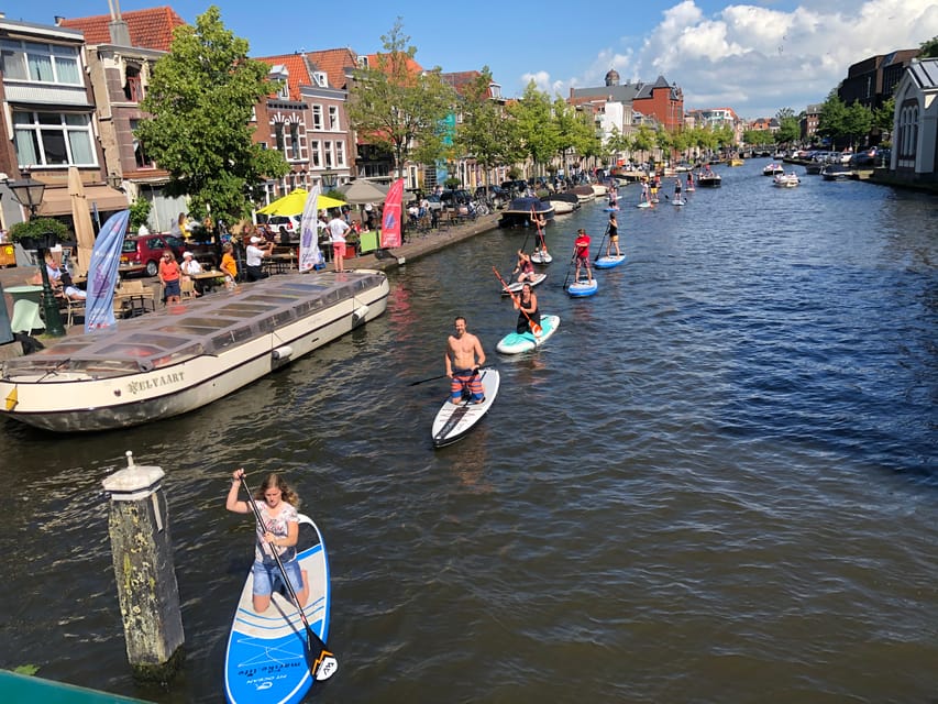 Leiden: Paddleboard Rental to Explore Leiden's Canals - Who should book this Leiden canal rental?