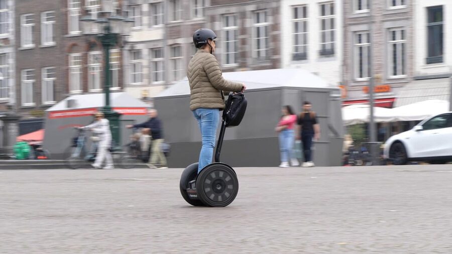 Maastricht: Segway City Tours - Coffee, Limburg pie, and a relaxed break