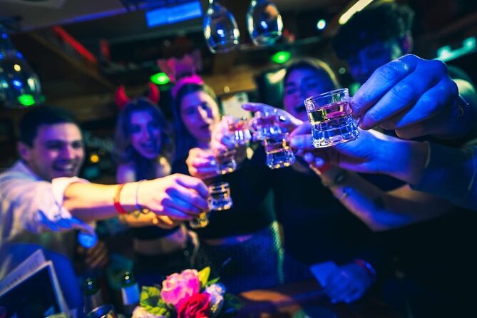 New Year's Eve Pub Crawl With Optional Club Entrance - The bar crawl and the one-shot rule