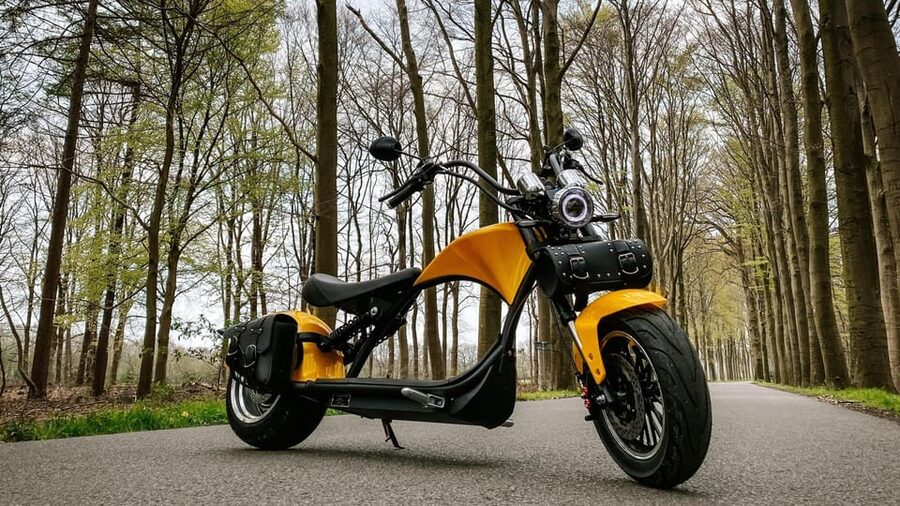 Otterlo: E-chopper rental - The interactive app gives you two ways to ride