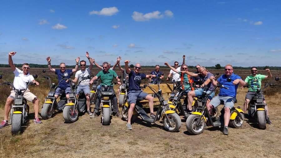 Otterlo: E-chopper rental - Where the route earns its keep