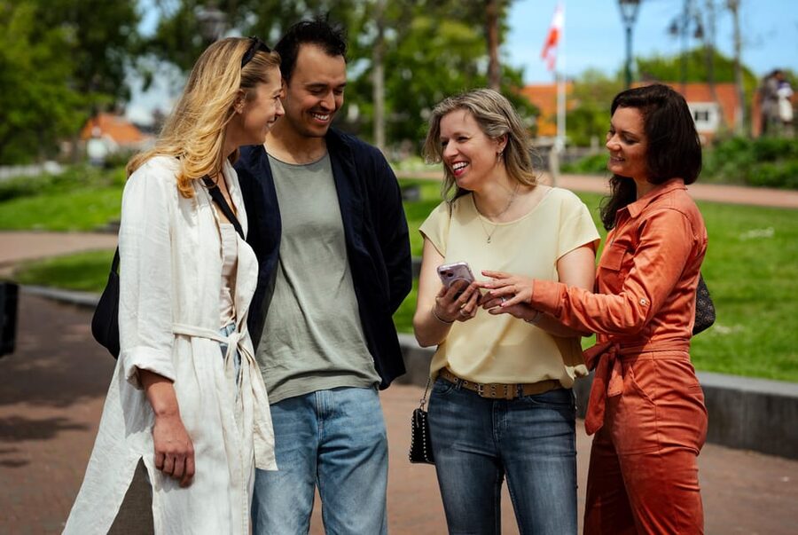 Outside Escape Amsterdam with your friend(s) and have fun! - Finishing at Paleis op de Dam