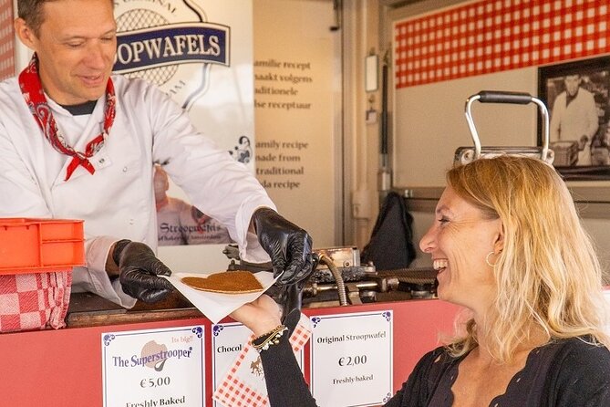 Private Amsterdam Food Tour & Dutch Pancake Class with a Local - Choosing apples, bacon, and a better kind of cooking lesson