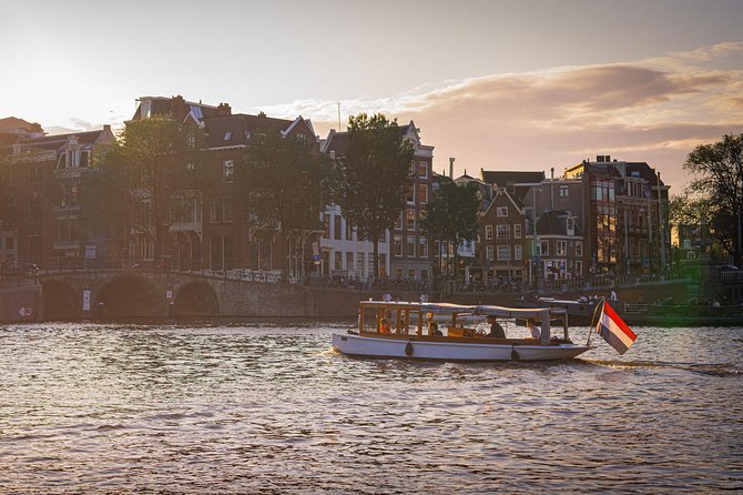 Private Boat Tour Amsterdam - 90 Min incl. welcome drink on historic saloon boat - Who gets the best value at $265.49 per person