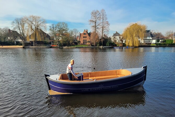 Private Electric Boat Rental in Haarlem (No License Required) - Seeing Haarlem from a quiet electric boat