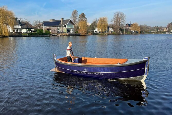 Private Electric Boat Rental in Haarlem (No License Required) - What the boat feels like for a group