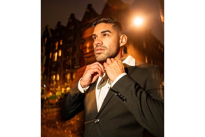 Private Photo Session in Amsterdam - Starting beside the dancing houses on Damrak