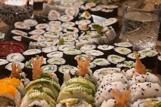 Private Sushi Workshop in Hilversum - Learning with Nigel and Chantal