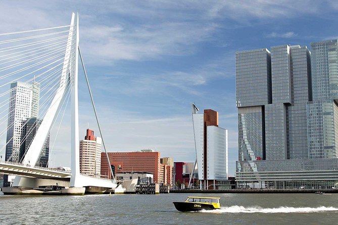 Private Tour Rotterdam: Highlights, Water Taxi and Rooftop view - Seven Minutes Beneath the Erasmus Bridge