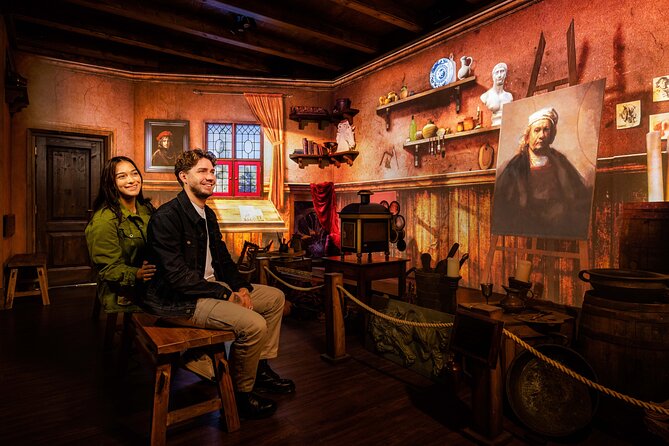 Rembrandt Experience VIP Admission Ticket + Photo - How the video projections and 5D effects work