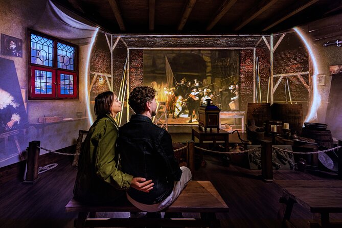 Rembrandts Experience Amsterdam Admission Ticket - Entering the reconstructed studio