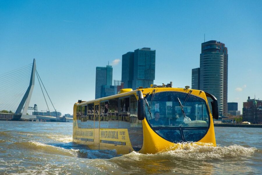 Rotterdam: 1-Hour Sightseeing Splash Tour - Booking advice and practical details