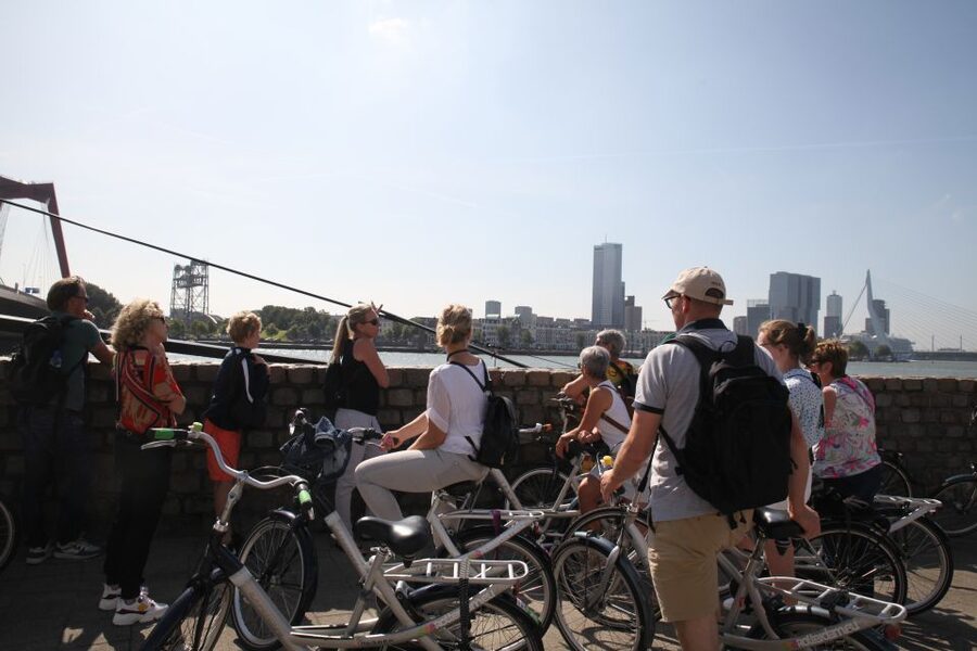 Rotterdam: 2.5-Hour Highlights Bike Tour - The Erasmus Bridge, with a little effort required