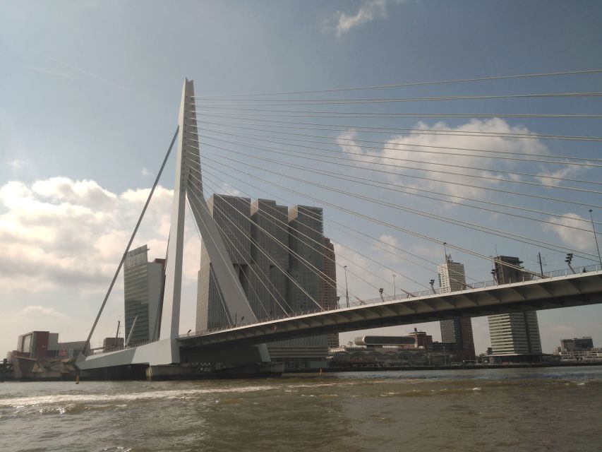 Rotterdam Architecture: Centre and South Bank with watertaxi - Starting at Rotterdam Central Station