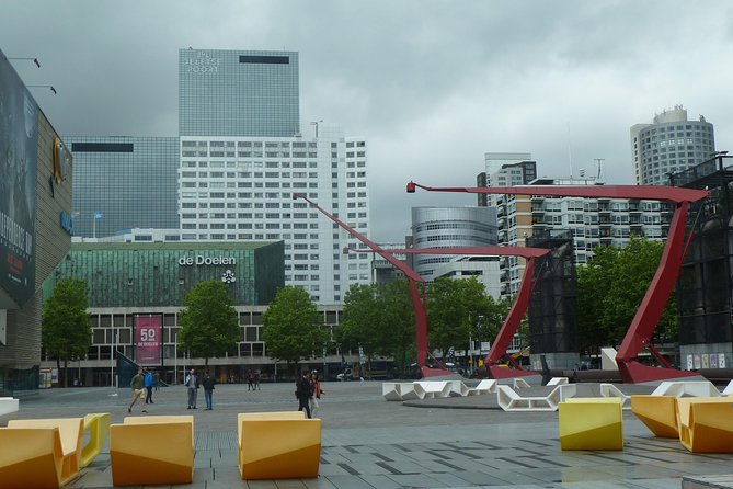 Rotterdam Architecture Highlights Walking Tour - Markthal, Rotterdam’s colorful indoor market