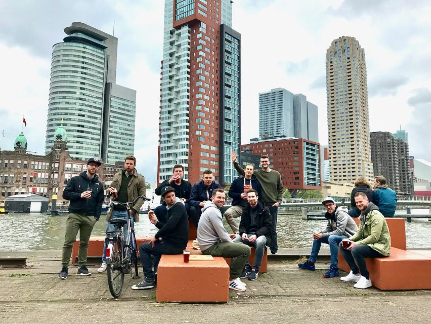 Rotterdam: Breweries and Water Taxi Tour - Three breweries, three different viewpoints