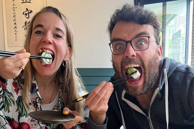Rotterdam City Center Food Tour - Nori replaces fish with texture and umami