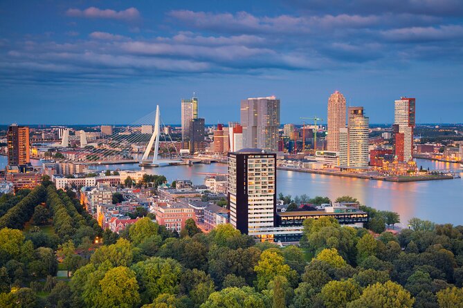 Rotterdam: City Walk Audio Guide in 7 Languages on your Phone - The wider Rotterdam story, from ports to Erasmus Bridge