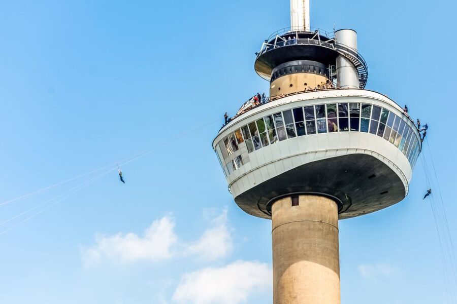 Rotterdam: Euromast Lookout Tower Ticket - Rotterdam comes into focus from 100 meters