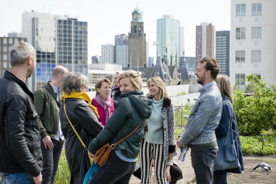 Rotterdam: Exclusive Rooftop Tour with 360˚ views - Walking through the Markthal, Cube Houses, and Old Harbor