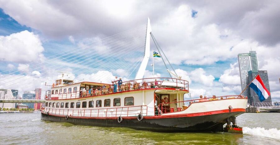 Rotterdam: Harbor Cruise on a Historic Ship - Starting beside the Erasmus Bridge