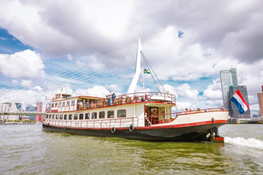 Rotterdam: Harbor Cruise on a Historic Ship - Euromast and the route toward Schiedam