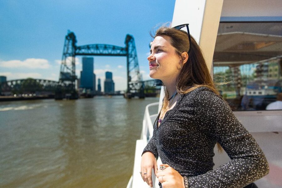 Rotterdam: Harbor Cruise on a Historic Ship - Choosing between the salon and sun deck