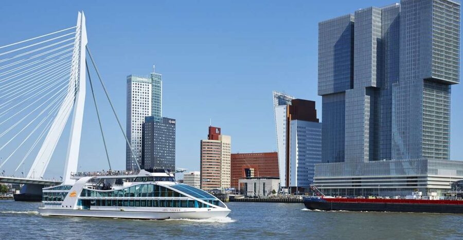 Rotterdam: Harbor Sightseeing Cruise - Shipyards, docks, and container operations