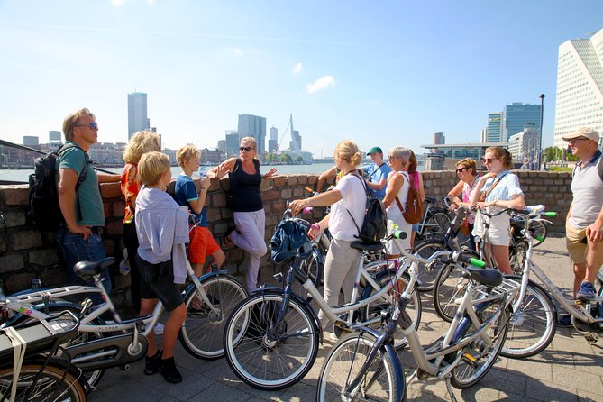 Rotterdam Highlights Bike Tour - De Rotterdam and the scale of Rem Koolhaas