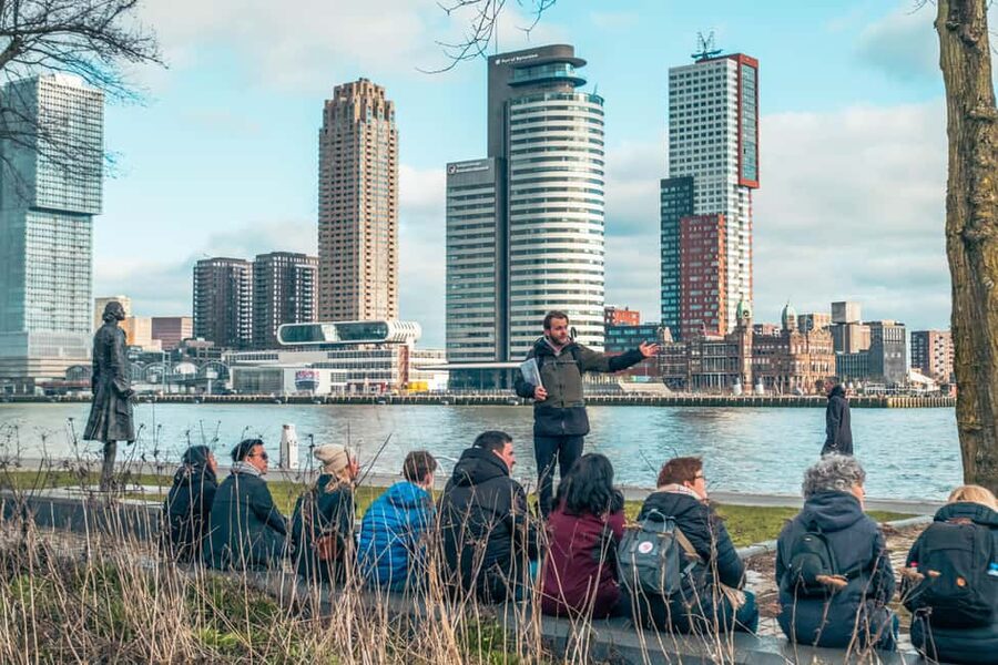 Rotterdam: Highlights & Gems Walking Tour with Dutch Local - Markthal, where the walk ends with food