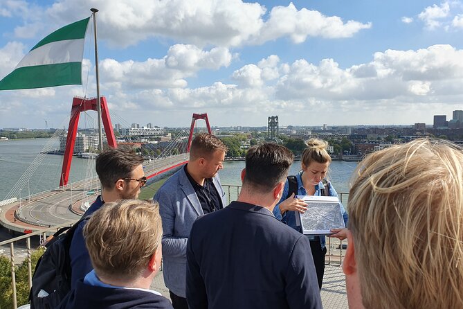 Rotterdam Rooftop tour - Hofbogen: a railway turned into a two-kilometer park