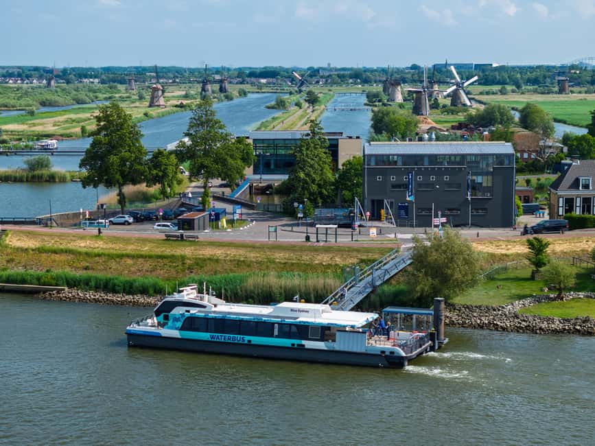Rotterdam: Waterbus Ticket to Dordrecht and/or Kinderdijk - Why the Waterbus makes a good Rotterdam day trip