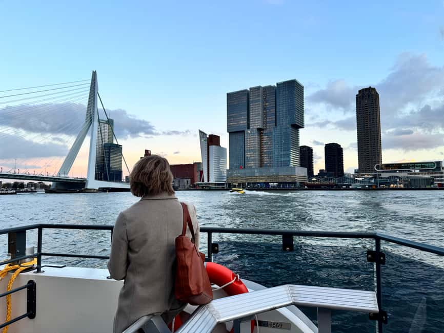 Rotterdam: Waterbus Ticket to Dordrecht and/or Kinderdijk - Line 20 to Dordrecht